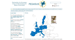 Desktop Screenshot of pegasus-europe.org